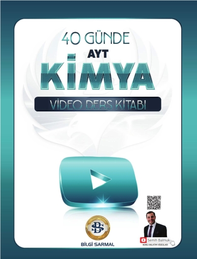 AYT Kimya 40 Günde Video Ders Kitabı Bilgi Sarmal Fenomen Fotokopi - YKS - KPSS - ALES