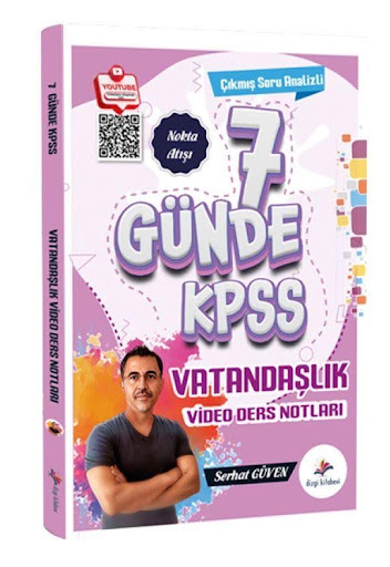 2026 KPSS 7 Günde Vatandaşlık Çıkmış Soru Analizli Video Ders Notları Dizgi Kitap Yayınları Fenomen Fotokopi - YKS - KPSS - ALES