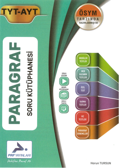 TYT-AYT PARAGRAF SORU KÜTÜPHANESİ Fenomen Fotokopi - YKS - KPSS - ALES
