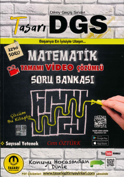 DGS MATEMATİK TAMAMI ÇÖZÜMLÜ SORU BANKASI 2290 SORU Fenomen Fotokopi - YKS - KPSS - ALES