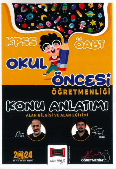 ÖABT OKUL ÖNCESİ ÖĞRETMENLİĞİ KONU ANLATIMI Fenomen Fotokopi - YKS - KPSS - ALES