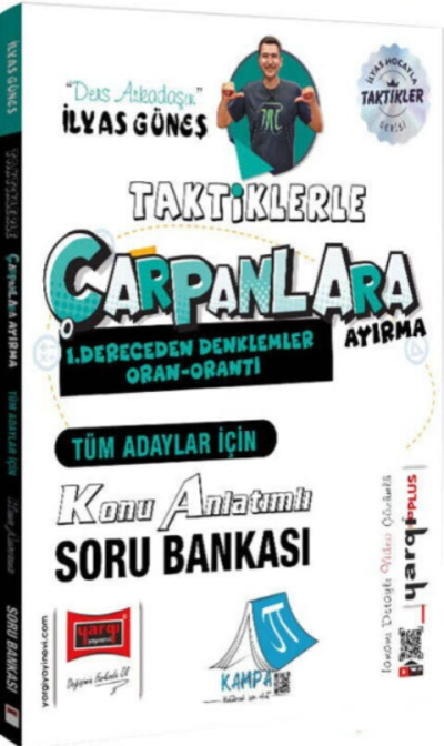Tüm Adaylar İçin Taktiklerle Çarpanlara Ayırma Konu Anlatımlı Soru Bankası Yargı Yayınları Fenomen Fotokopi - YKS - KPSS - ALES