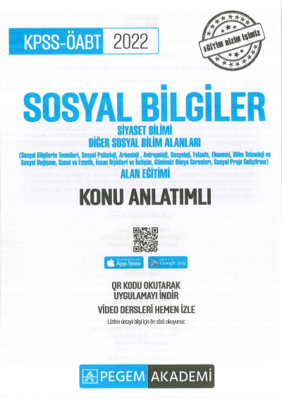 SOSYAL BİLGİLER SİYASET BİLİMİ - DİĞER SOSYAL BİLİM ALANLARI KONU ANLATIMLI Fenomen Fotokopi - YKS - KPSS - ALES