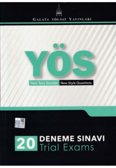 YÖS Yeni Tarz Sorular New Style Questions 20 Deneme Sınavı Trial Exams Fenomen Fotokopi - YKS - KPSS - ALES