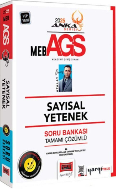 2025 MEB-AGS Sayısal Yetenek Soru Bankası Çözümlü Anka Serisi Yargı Yayınları