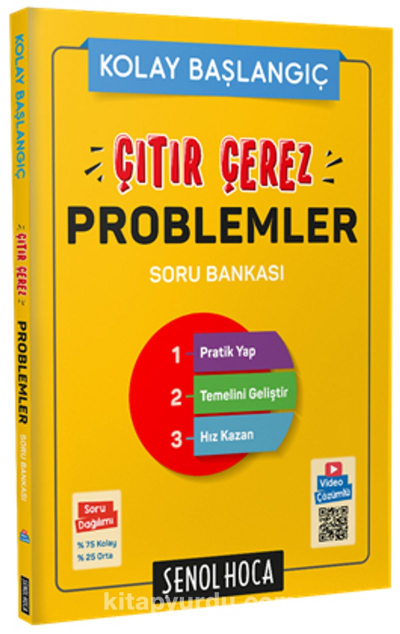 ÇITIR ÇEREZ PROBLEMLER SORU BANKASI Fenomen Fotokopi - YKS - KPSS - ALES