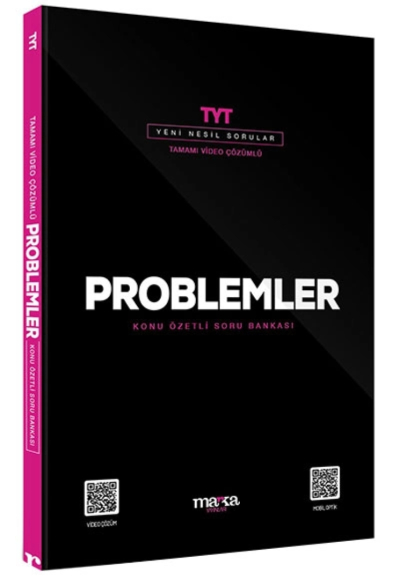 TYT Problemler Konu Özetli Yeni Nesil Soru Bankası Tamamı Video Çözümlü 2024 Fenomen Fotokopi - YKS - KPSS - ALES