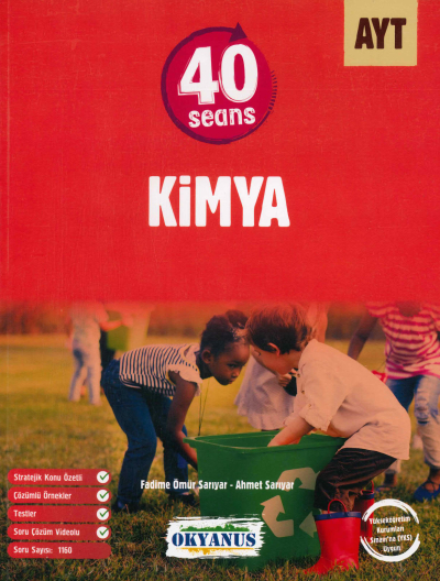 AYT 40 SEANS KİMYA SORU BANKASI Fenomen Fotokopi - YKS - KPSS - ALES