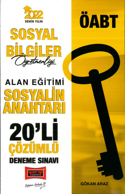 ALAN EĞİTİMİ SOSYALİN ANAHTARI 20'Li ÇÖZÜMLÜ DENEME Fenomen Fotokopi - YKS - KPSS - ALES