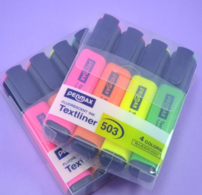 PENMAX 4 RENK FOSFORLU KALEM Fenomen Fotokopi - YKS - KPSS - ALES