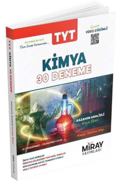 TYT Kimya 30 Deneme Miray Yayınları Fenomen Fotokopi - YKS - KPSS - ALES