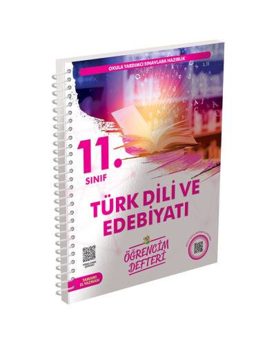 11.Sınıf Türk Dili Ve Edebiyatı Öğrencim Defteri Murat Yayınları Fenomen Fotokopi - YKS - KPSS - ALES