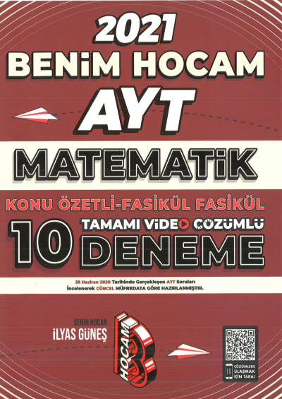 2021 AYT Matematik Konu Özetli Fasikül Fasikül Tamamı Video Çözümlü 10 Deneme Sınavı