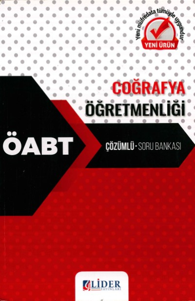 COĞRAFYA ÖĞRETMENLİĞİ ÇÖZÜMLÜ SORU BANKASI Fenomen Fotokopi - YKS - KPSS - ALES