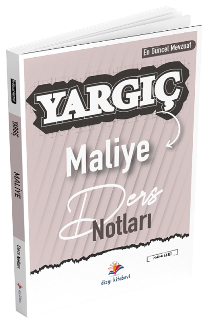 Dizgi Kitap Maliye YARGIÇ Ders Notları Dizgi Kitap Fenomen Fotokopi - YKS - KPSS - ALES
