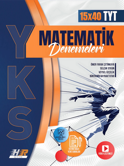 TYT Matematik 15x40 Denemeleri Hız ve Renk Yayınları