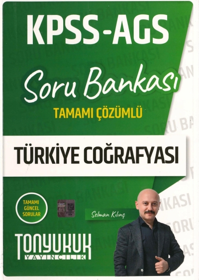 2026 KPSS AGS Türkiye Coğrafyası Tamamı Çözümlü Soru Bankası Tonyukuk Yayıncılık Fenomen Fotokopi - YKS - KPSS - ALES