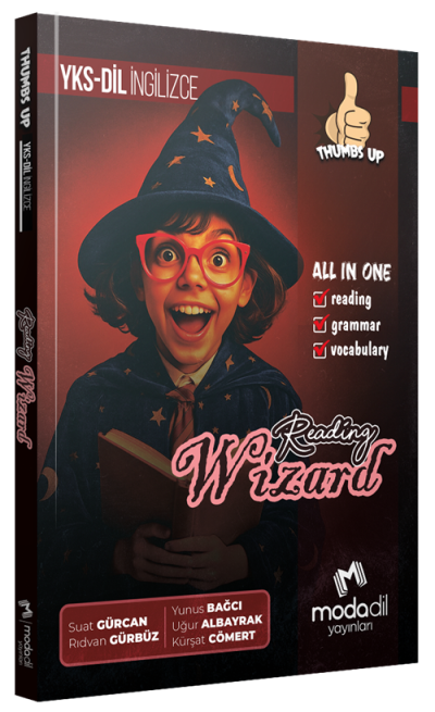 YKS Dil YDT Thumbs Up Reading Wizard Modadil Yayınları Fenomen Fotokopi - YKS - KPSS - ALES
