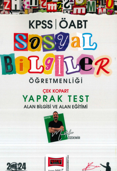 ÖABT SOSYAL BİLGİLER ÖĞRETMENLİĞİ ÇEK KOPAR YAPRAK TEST ALAN BİLGİSİ ALAN EĞİTİMİ Fenomen Fotokopi - YKS - KPSS - ALES