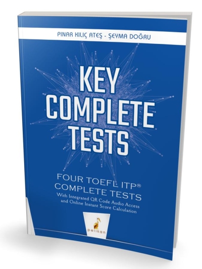 Key Complete Tests Four TOEFL ITP Complete Tests Pelikan Yayınları Fenomen Fotokopi - YKS - KPSS - ALES