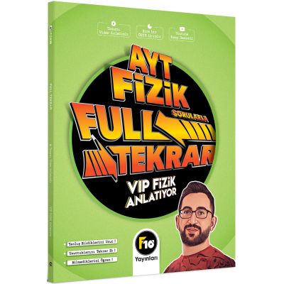AYT Fizik Full Tekrar Video Ders Kitabı Fenomen Fotokopi - YKS - KPSS - ALES