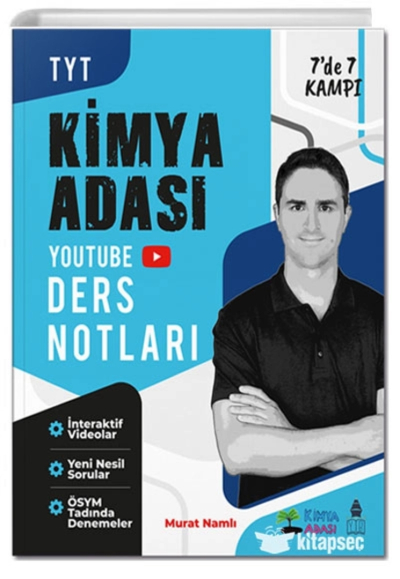2024 TYT Kimya Adası 7 de 7 Kampı Youtube Ders Notları Kimya Adası Fenomen Fotokopi - YKS - KPSS - ALES