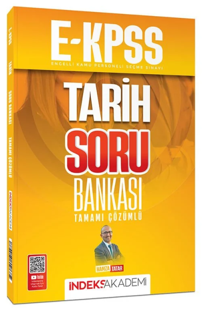 2026 EKPSS Tarih Soru Bankası Çözümlü - Hamza Tatar İndeks Akademi Yayıncılık Fenomen Fotokopi - YKS - KPSS - ALES