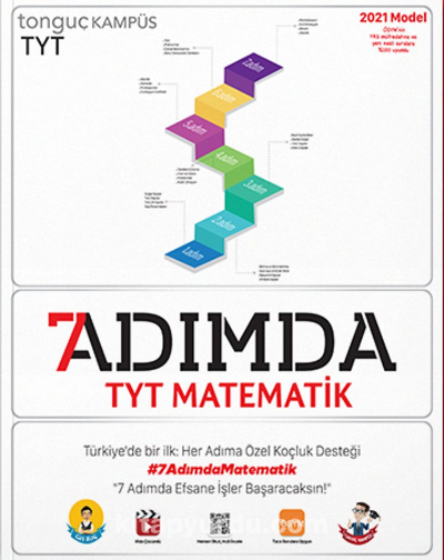 7 Adımda TYT Matematik Soru Bankası Fenomen Fotokopi - YKS - KPSS - ALES