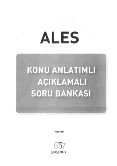 KONU ANLATIMLI AÇIKLAMALI SORU BANKASI 2021 Fenomen Fotokopi - YKS - KPSS - ALES