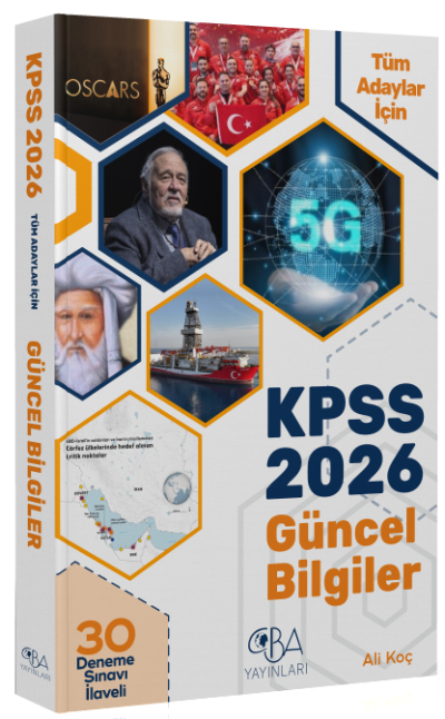 2026 KPSS Güncel Bilgiler Konu Anlatımı (30 Deneme İlaveli) CBA Yayınları Fenomen Fotokopi - YKS - KPSS - ALES