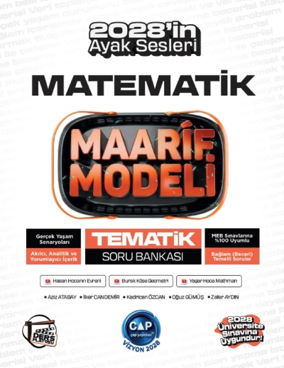 Üniversiteye Hazırlık Matematik Ders Platosu Maarif Modeli Tematik Soru Bankası Çap Yayınları