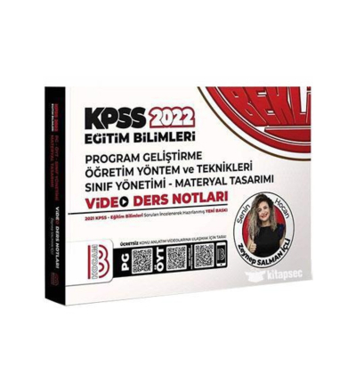 PROG. GELŞ. ÖĞRT. YÖNT. TEK. SINIF YÖN. VİDEO DERS NOTLARI Fenomen Fotokopi - YKS - KPSS - ALES