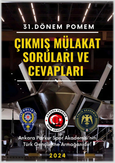 31. Dönem POMEM Çıkmış Mülakat Soruları ve Cevapları Fenomen Fotokopi - YKS - KPSS - ALES