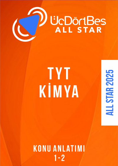 ALL STAR TYT KİMYA Konu Anlatım (1-2 Hepsi Bir Arada)