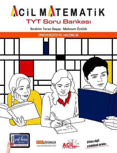 TYT ACİL MATEMATİK SORU BANKASI Fenomen Fotokopi - YKS - KPSS - ALES
