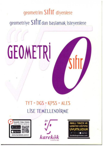 Geometri Sıfır Karekök Yayınları