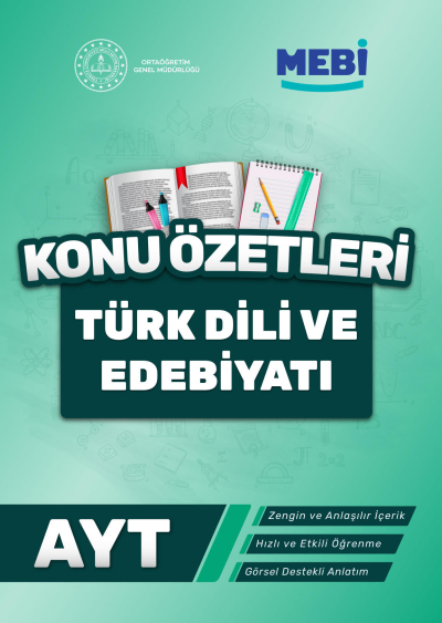 AYT Türk Dili ve Edebiyatı Konu Özeteri Fenomen Fotokopi - YKS - KPSS - ALES