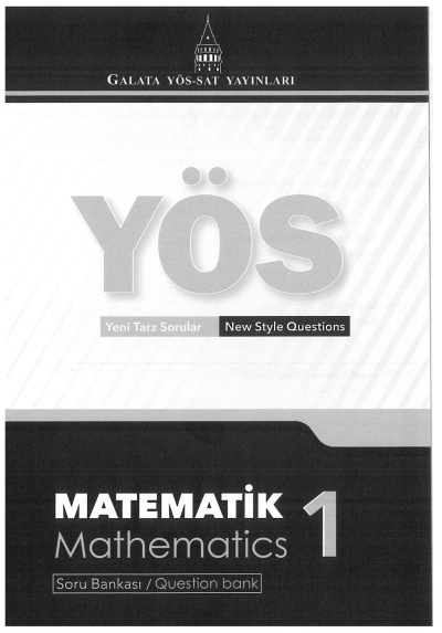 YÖS Matematik 1 Soru Bankası Fenomen Fotokopi - YKS - KPSS - ALES