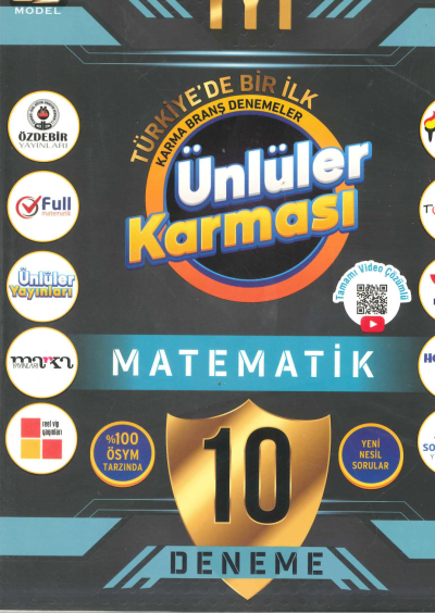 TYT Matematik 10 Deneme Fenomen Fotokopi - YKS - KPSS - ALES