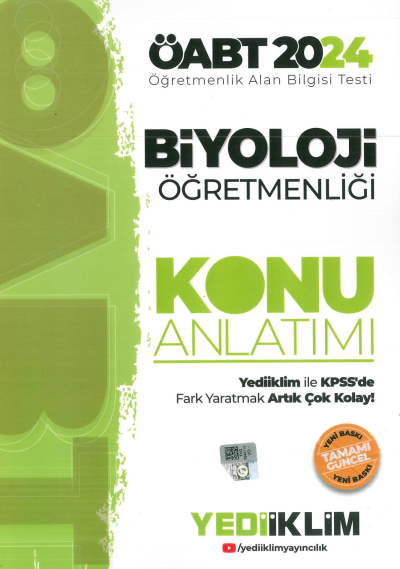 ÖABT BİYOLOJİ ÖĞRETMENLİĞİ KONU ANLATIMI Fenomen Fotokopi - YKS - KPSS - ALES