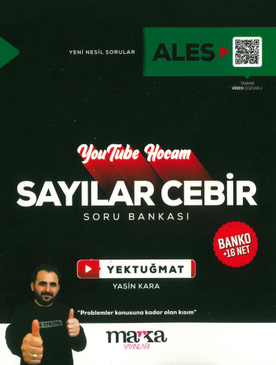 ALES SAYILAR CEBİR SORU BANKASI (YOUTUBE HOCAM) Fenomen Fotokopi - YKS - KPSS - ALES