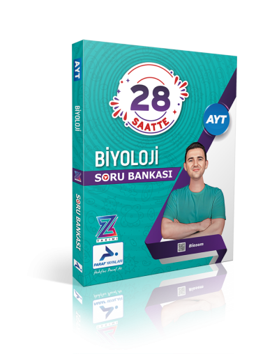 Z Takımı AYT 28 Saatte Biyoloji Soru Bankası Paraf Yayınları Fenomen Fotokopi - YKS - KPSS - ALES
