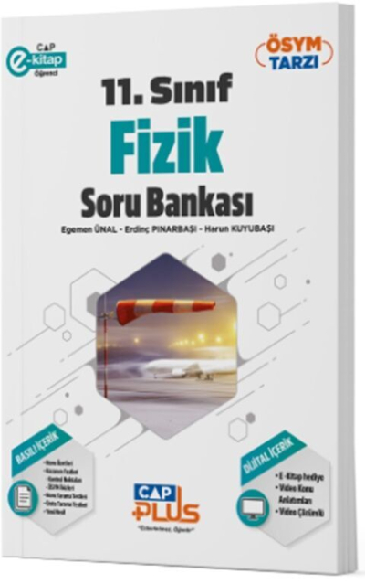11. Sınıf Fizik Plus Soru Bankası Çap Yayınları Fenomen Fotokopi - YKS - KPSS - ALES