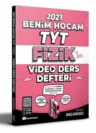 TYT FİZİK VİDEO DERS DEFTERİ Fenomen Fotokopi - YKS - KPSS - ALES