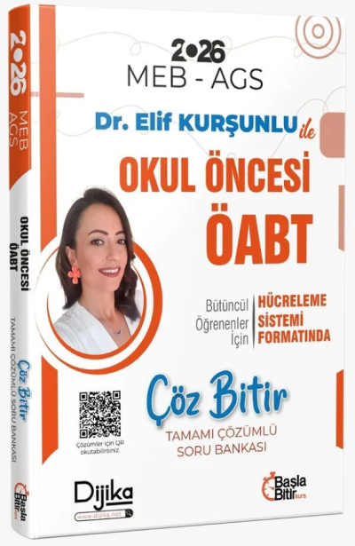 2026 ÖABT MEB-AGS Okul Öncesi Öğretmenliği Çöz Bitir Soru Bankası Çözümlü Dijika Yayınları Fenomen Fotokopi - YKS - KPSS - ALES