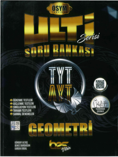 Ulti Serisi TYT AYT Geometri Soru Bankası Fenomen Fotokopi - YKS - KPSS - ALES