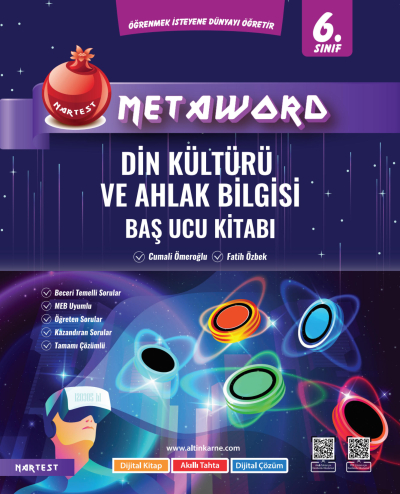 6. Sınıf Metaword Din Kültürü Ve Ahlak Bilgisi Nartest Yayınları