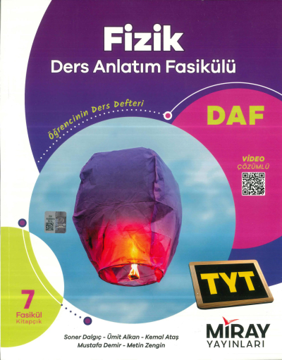TYT Fizik Ders Anlatım Fasikülleri Miray Yayınları Fenomen Fotokopi - YKS - KPSS - ALES