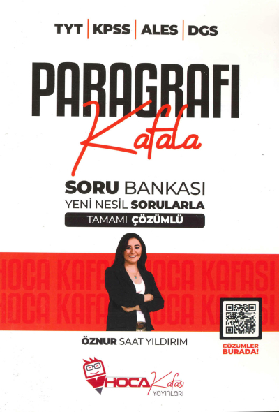 PARAGRAFI KAFALA SORU BANKASI TAMAMI ÇÖZÜMLÜ ÖZNUR SAAT YILDIRIM Fenomen Fotokopi - YKS - KPSS - ALES