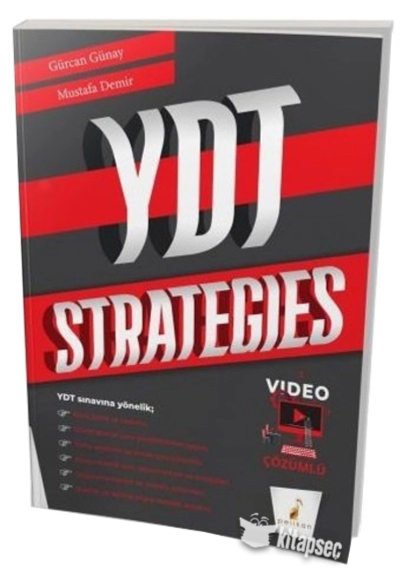 YDT Strategies Soru Bankası Video Çözümlü Fenomen Fotokopi - YKS - KPSS - ALES